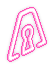 Pink Metakey Light Decoration