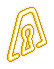 Yellow Metakey Light Decoration