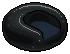 Black pod chair