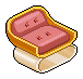 Pink Blufxus Mode Sofa Chair