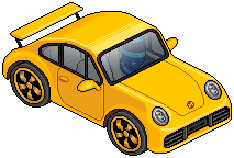 Yellow Sports Car
