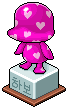 Gangnam Duck Hearts Statue