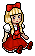 Accessorised Scarlet Doll