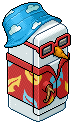 Holiday Frosty Fridge