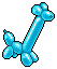 Blue Giraffe Balloon