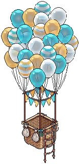 2nd Anniversary Hot Air Balloon