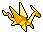 Yellow Origami Dragon