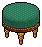Jade Vintaque Stool
