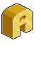 Golden Letter Blocks