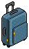 Teal Suitcase