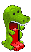 Oversized Crocodile Chair