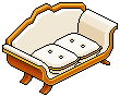 Cream Throne Sofa
