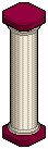Maroon Classic Pillar