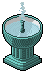 Teal Fountain