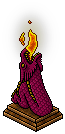 Maroon Dragon Lamp