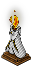 Silver Dragon Lamp