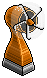 Orange Powered Fan