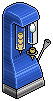 Blue Ice Cream Maker