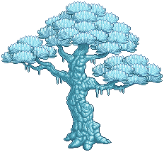 Frozen Bonsai Tree