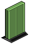 Jade Spaceship Door