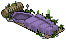 Purple Sleeping Bag
