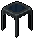 Black Occasional Table