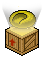 Miniature Gold Plasto Crate