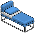 Blue Norja Single Bed