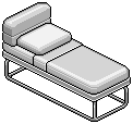 Grey Norja Single Bed