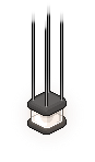 Black Norja Hanging Light