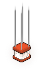 Red Norja Hanging Light