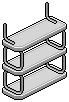 Grey Norja Shelves