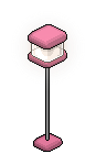 Pink Norja Standing Lamp