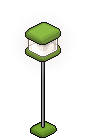 Green Norja Standing Lamp