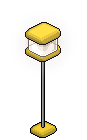 Yellow Norja Standing Lamp