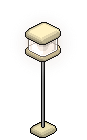 Cream Norja Standing Lamp