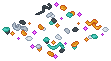 Large Confetti Floor