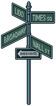 City Street Sign