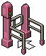 Pink One Way Gate