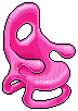 Pink Organo Armchair