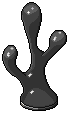 Black Organo Lamp