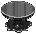 Black Organo Table