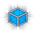 Small Blue Crate