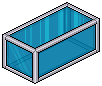 Large Blue Crate