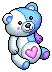 Pastel Teddy Bear