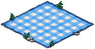 Blue Picnic Blanket