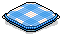Blue Picnic Pillow