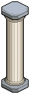 Doric Blue Pillar