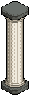 Doric Graphite Pillar