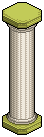 Doric Green Pillar